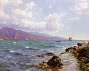 佩德莫克曼斯特德 - Fishing Boats on the Water, Cap Martin